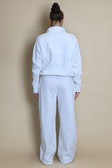 Half Zip Santa Monica Sweatshirt in Grey