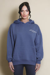 Dark Grey New Orleans Hooded Oversized Sweatshirt