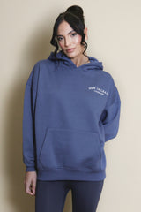 Dark Grey New Orleans Hooded Oversized Sweatshirt