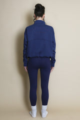 Half Zip Santa Monica Sweatshirt in Aegean Blue