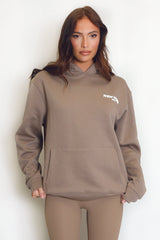 Mushroom New York Bubble Slogan Hooded Sweatshirt