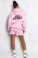 Iconic Sport Hoodie In Pink