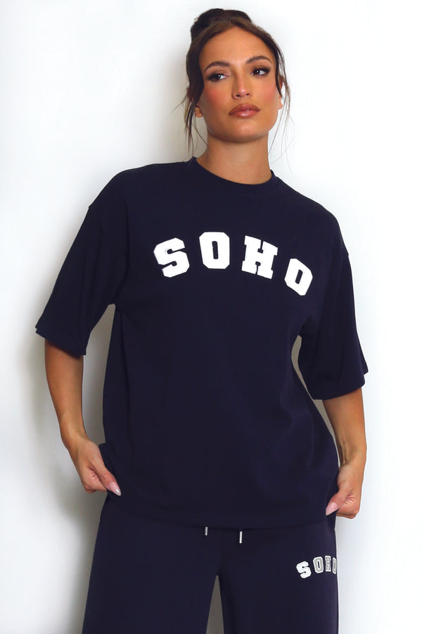Soho T-shirt In Navy