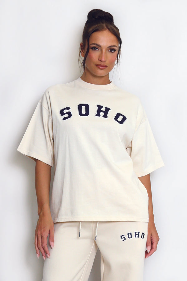 Soho T-shirt In Beige