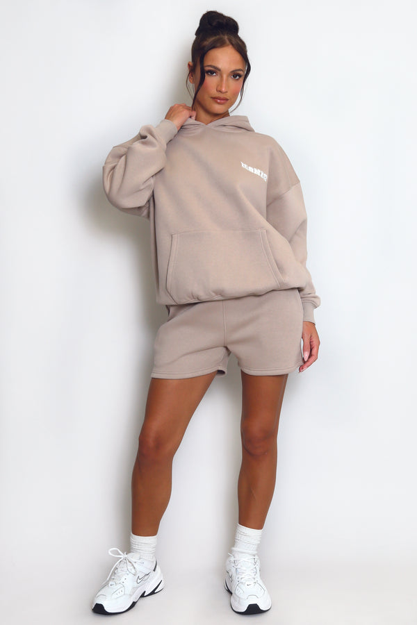 Iconic Sport Hoodie In Taupe