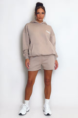 Iconic Sport Hoodie In Taupe