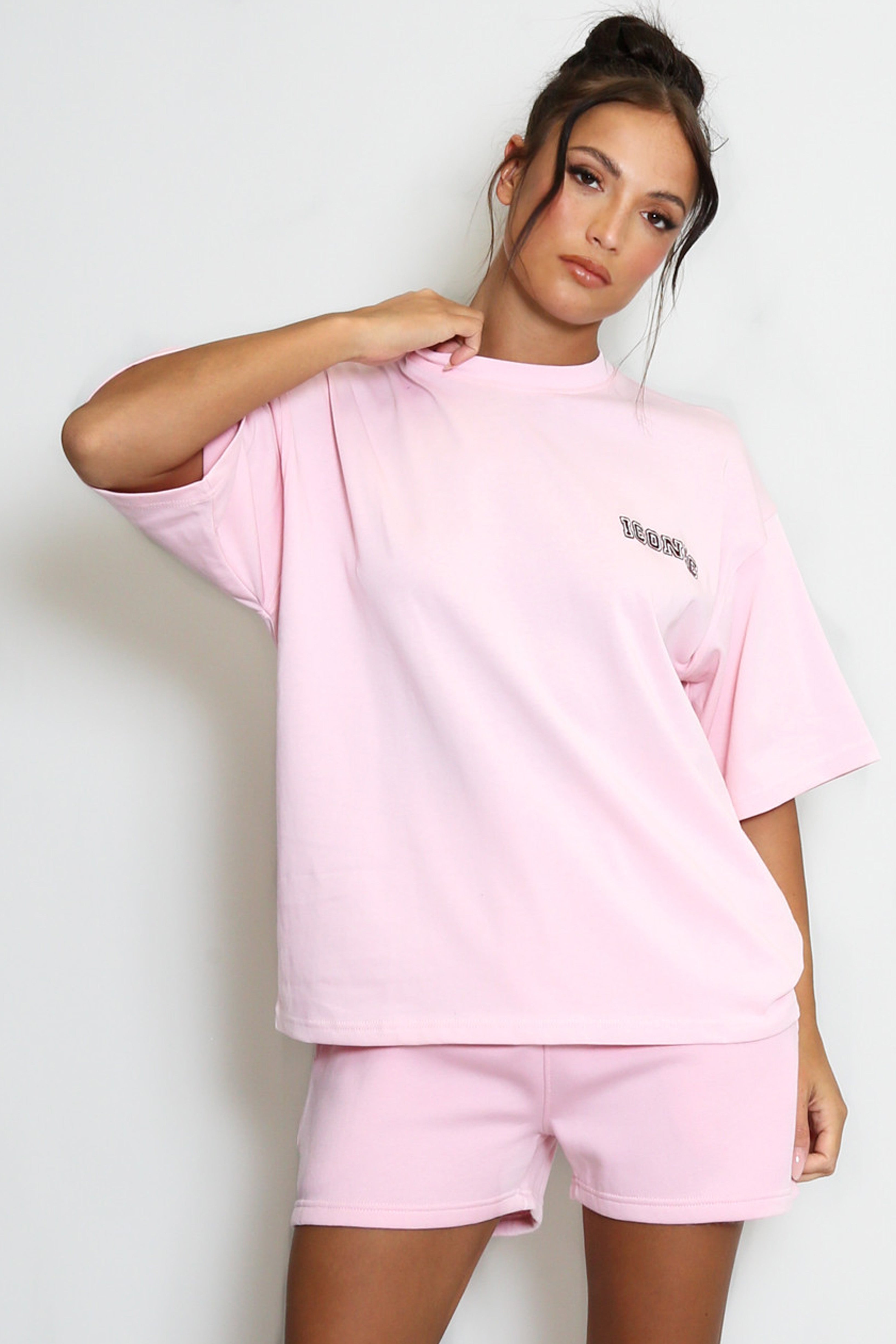 Iconic Embroidered T-Shirt In Pink