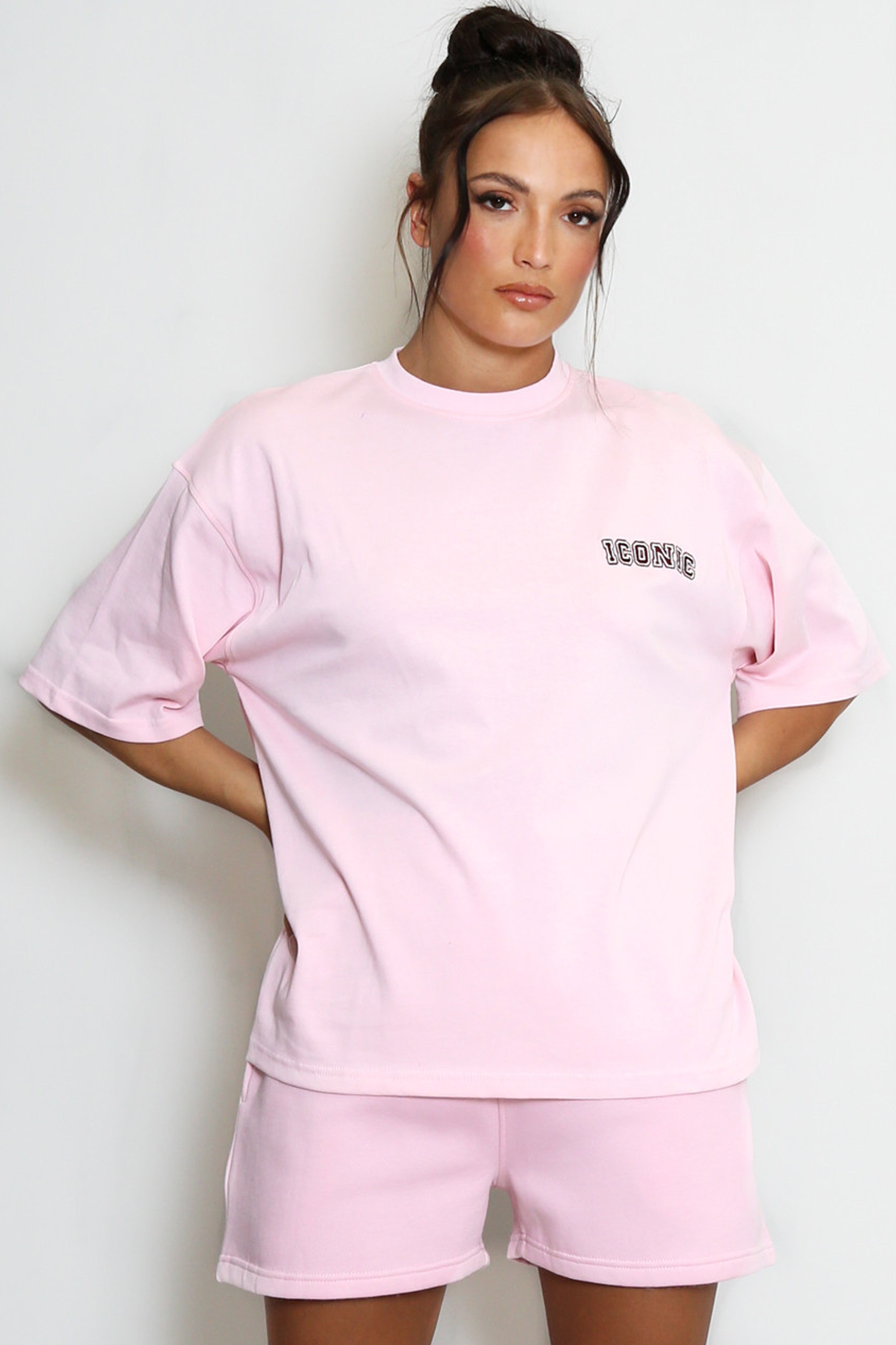 Iconic Embroidered T-Shirt In Pink