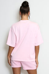 Iconic Embroidered T-Shirt In Pink