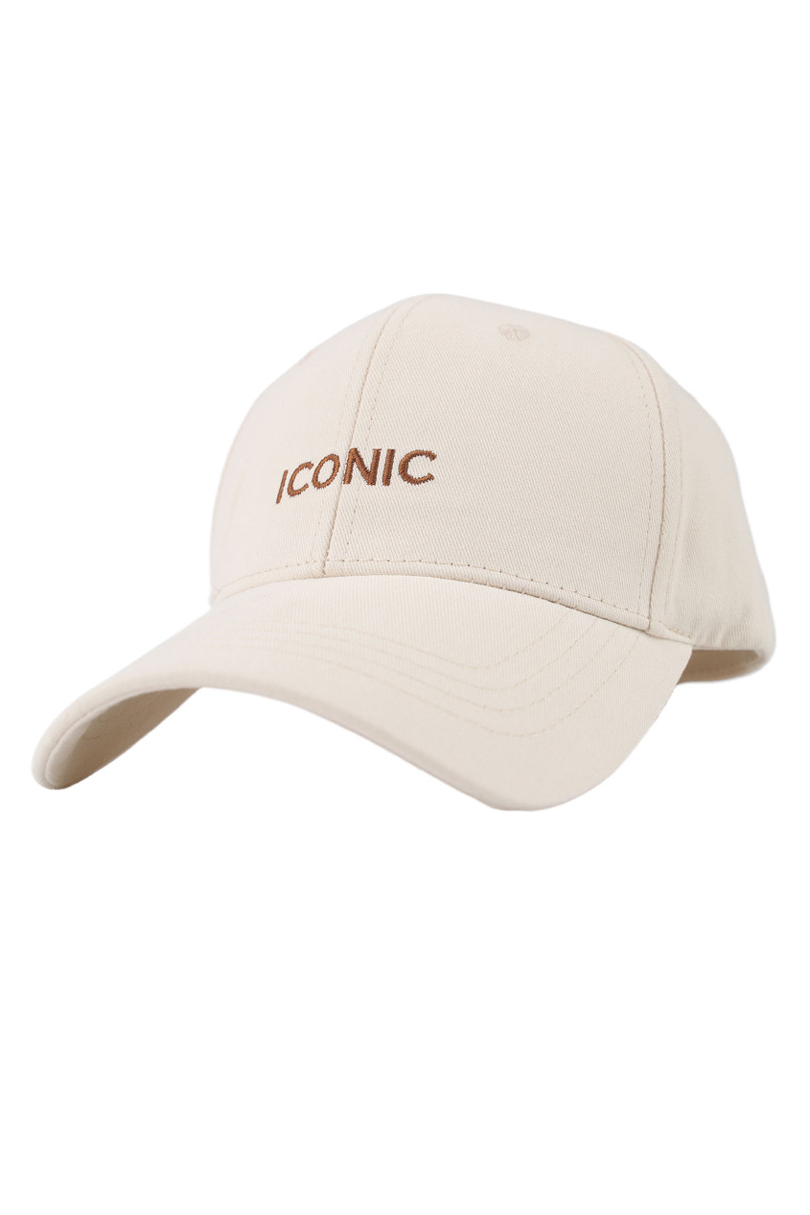 Iconic Baseball Cap in Beige