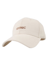 Iconic Baseball Cap in Beige
