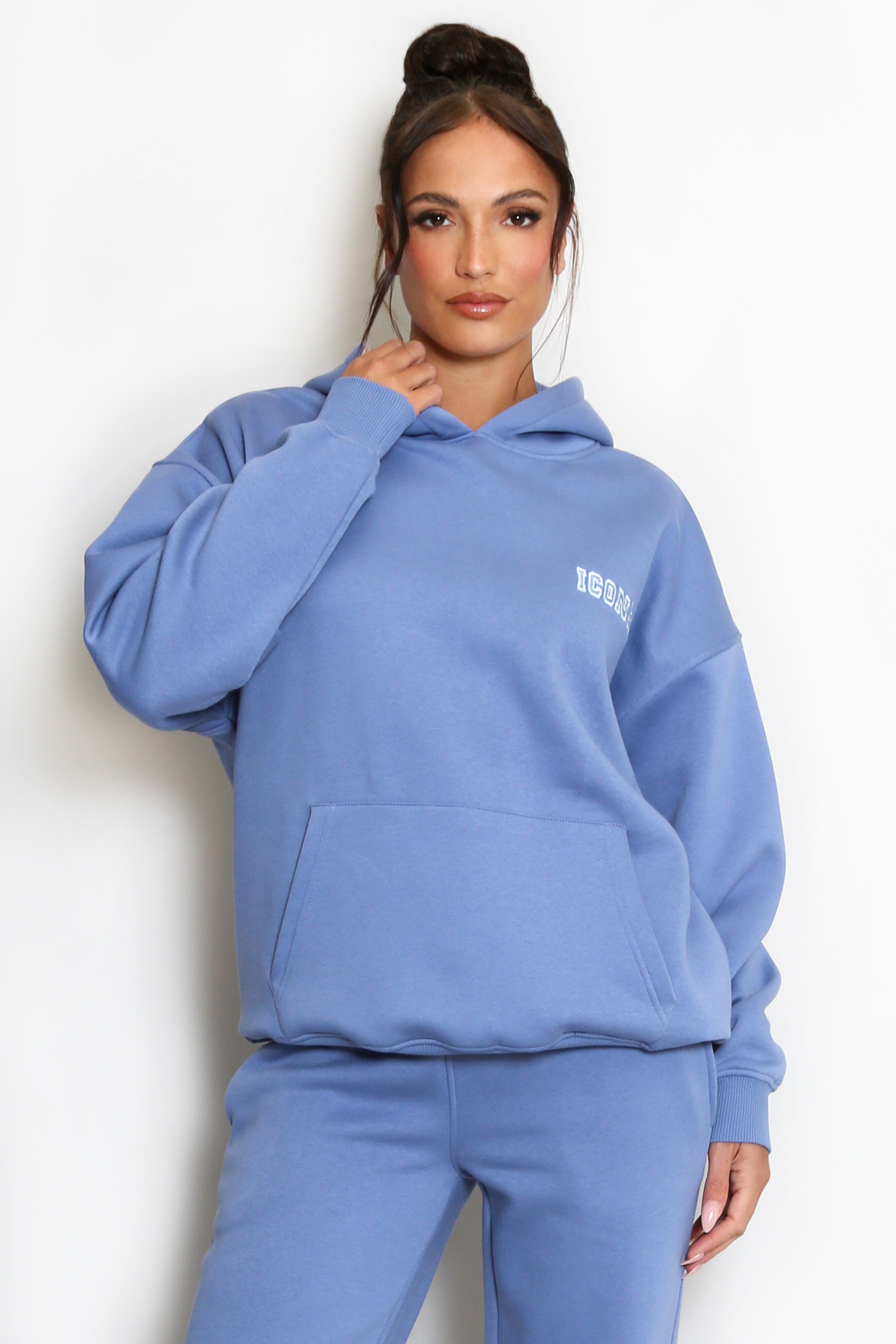 Iconic Sport Hoodie In Blue