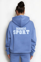 Iconic Sport Hoodie In Blue