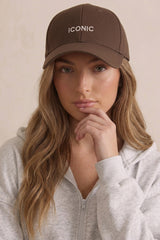 Iconic Baseball Cap in Brown