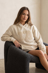 Iconic hooded sweatshirts In Beige