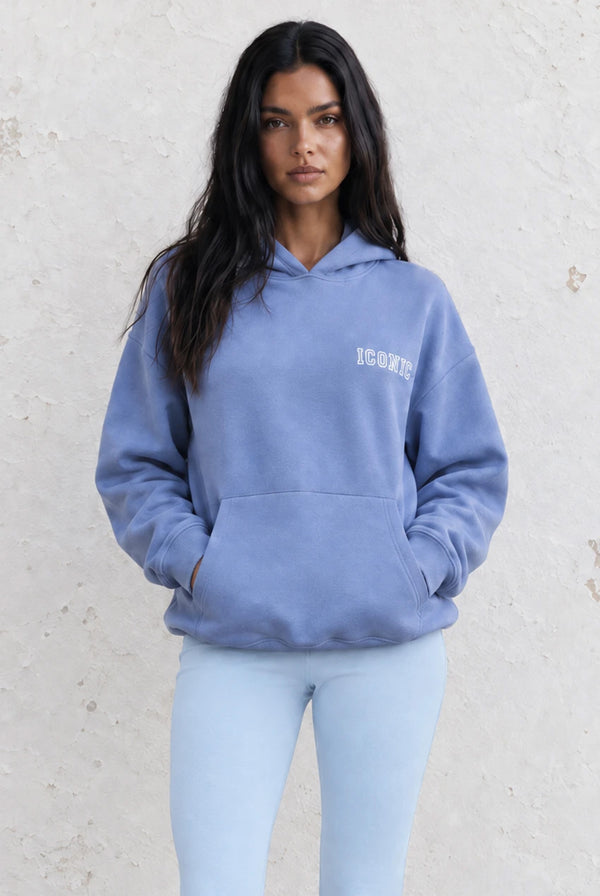 Iconic Sport Hoodie In Blue