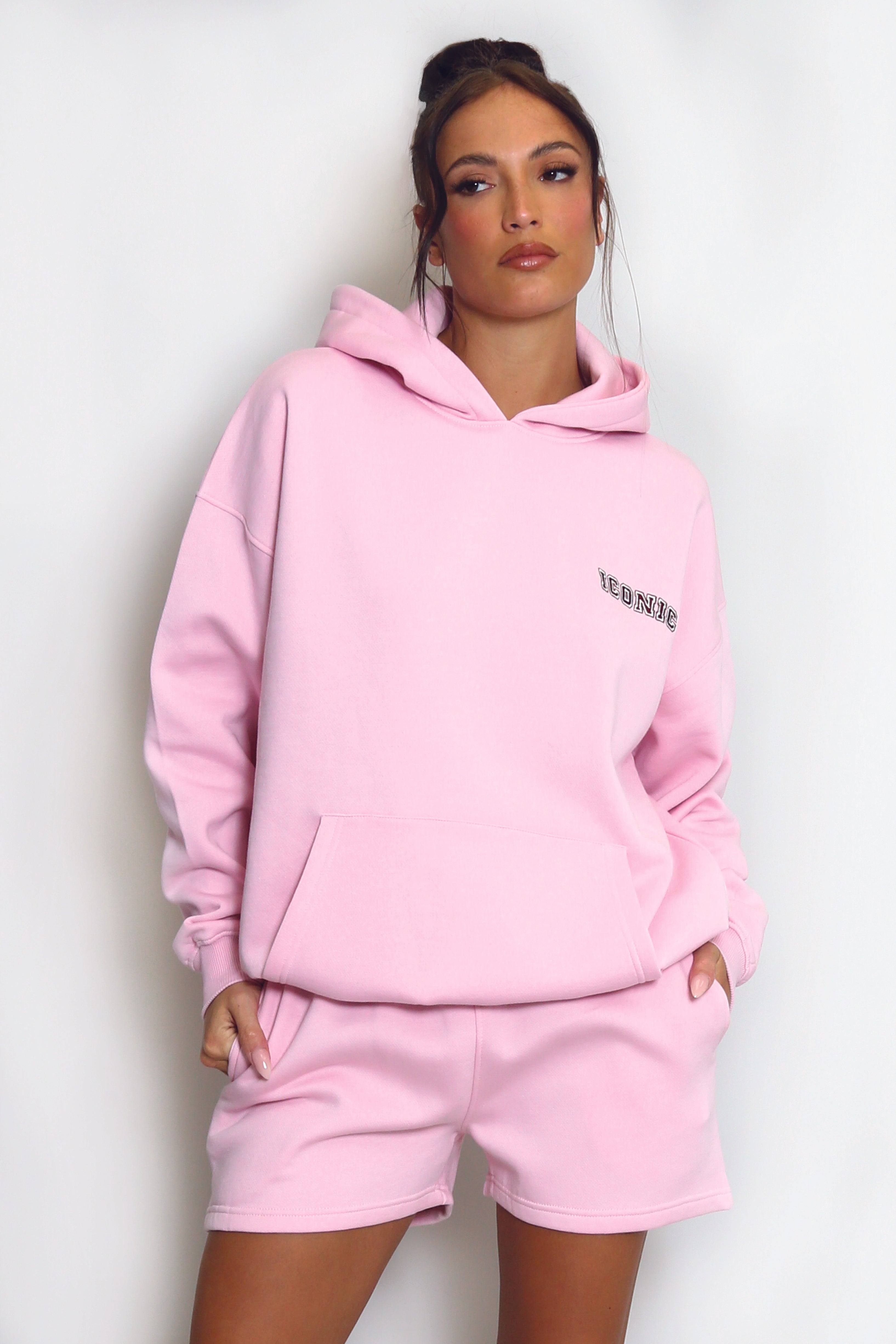 Iconic Sport Hoodie In Pink