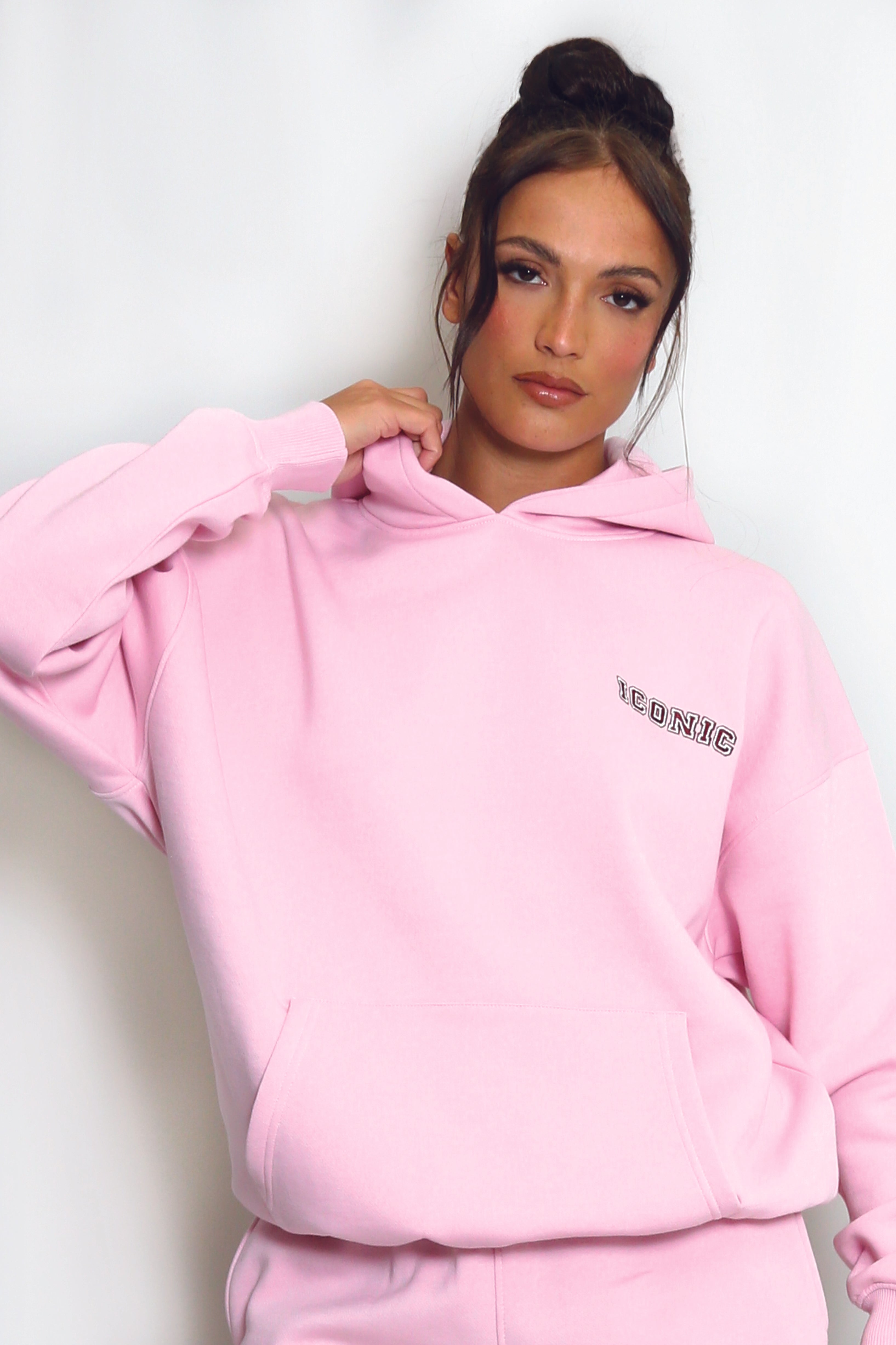 Iconic Sport Hoodie In Pink
