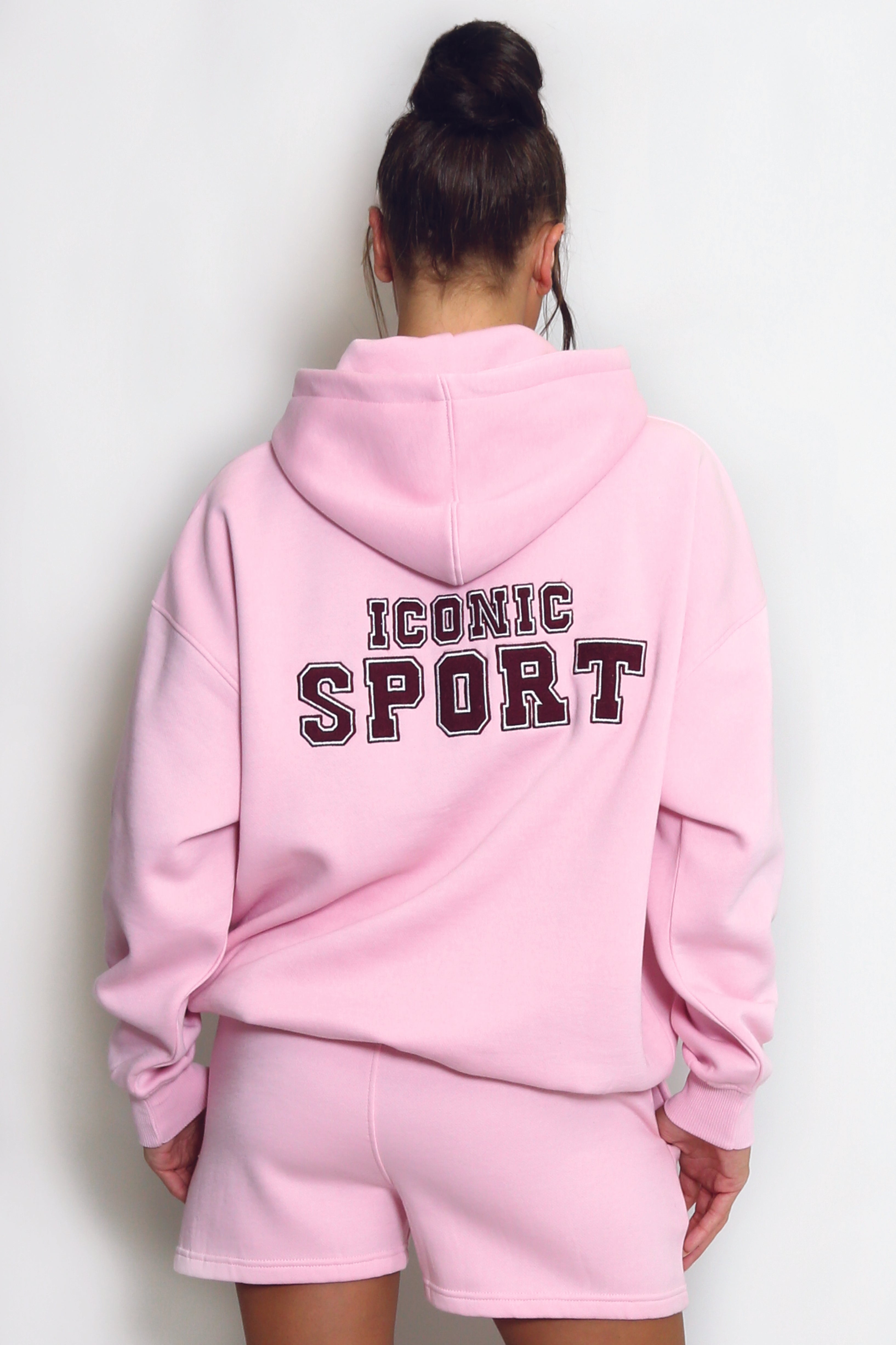 Iconic Sport Hoodie In Pink